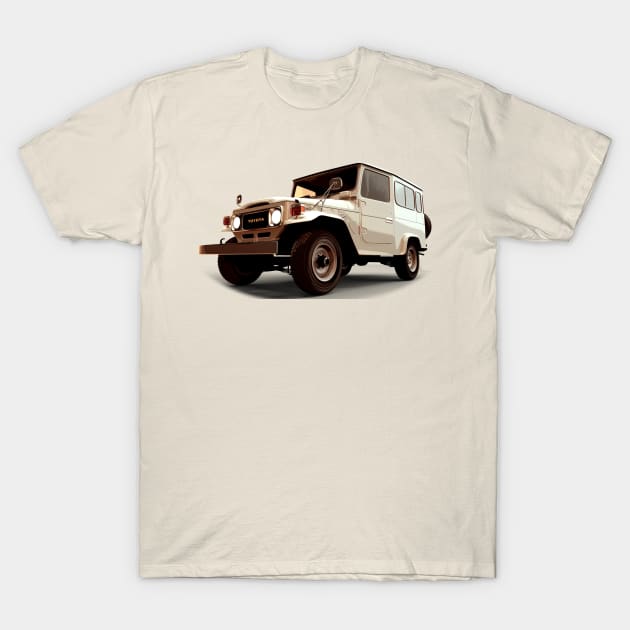 The Absolute Classic FJ 40 T-Shirt by FurryBallBunny